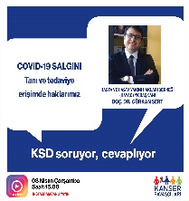 Covid-19 & Kanser Farkındalık ve Bilinçlendirme Canlı Yayınlarına Başladık